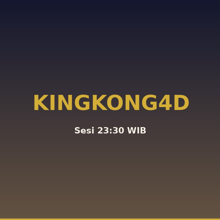 Kingkongtoto Colok Bebas Kingkong4D 17 8 Oktober 2026 (85037)